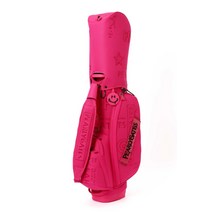 파리게이츠 Pearly Gates 골프 캐디백 블랙핑크, 핑크