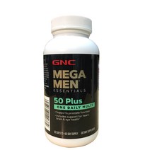GNC 메가맨 50 플러스 원 데일리 60정 (캐플렛) GNC MEGA MEN 50+ One Daily 60 Caplets, 단품