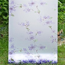 비닐하우스차광막 장식 접착제 비닐 창 개인 정보 필름 스티커 데칼 방수 태양 자외선 대나무 슬라이딩 도, 08 HQ25_01 45cmX200cm