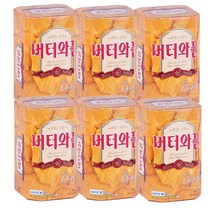 크라운 버터와플 135g x 6개 무배, 1개
