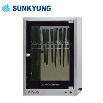 선경산업 칼소독기 SK-UV017 자외선 살균 소독 보관용이 칼9개 칼갈이줄 1개