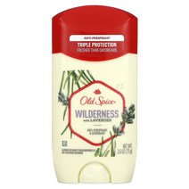 Old Spice Anti-Perspirant 데오드란트 Wilderness with Lavender 2.6 oz (73 g)