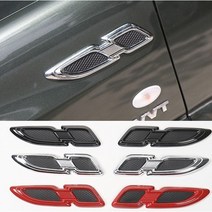 ksw17572 K9스타일 휀다 가니쉬 스티커, 블랙