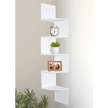 Greenco 코너 선반, Shelves_White