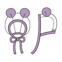 코코앤 디자인 강아지옷 패턴 도안 도면 옷본, A08.베어 귀달이모자