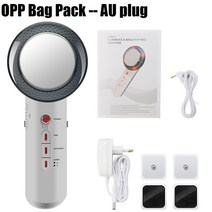 갈바닉 스파 얼굴 피부 클린 초음파 캐비테이션 EMS 바디 슬리밍 마사지기, 12 NO box AU plug