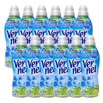 버넬 프레쉬모닝 섬유유연제, 900ml, 12개