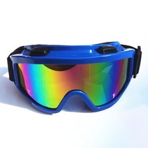 스키고글 업데이트 스키 안경 U400 방풍 방진 스노우 캔 내 근시 렌즈 Spone Skiing Goggles, 07 Blue Colorful