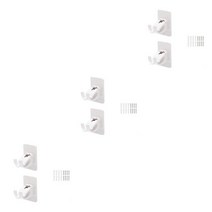 샤워 커튼 봉 욕실 1/2/3 커튼 로드 컴팩트 사이즈 워크맨쉽 샤워 후크 침실 공간 절약 정리함 가능한 옷, 02 white2pcs 3PCS