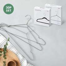 한샘 러버코팅 상의용 30P PKG 옷걸이, 색상:01.러버코팅 상의용 30P PKG, 단품