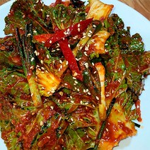 전라도 꽃 김치 봄동 겉절이 전라도김치 당일제조 전라도김치 재구매 많은 가정식 수제김치 당일제조하는 생김치 모든재료국내산, 2kg