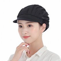 조리모 5개세트 시식코너 음식점 위생모자 카페위생모, 블랙 (하프 넷)