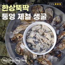 한상뚝딱 생굴 산지직송 각굴 통영 깐굴 굴, 3kg, 1개