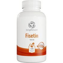 롱라이프뉴트리 피세틴 100mg 120캡슐, 1개, 기본, 120정