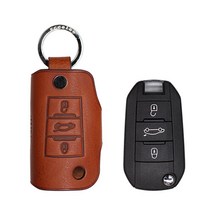 에첼소 [에첼소]시트로엥C4칵투스 폴딩키케이스 Citroen C4 CACTUS Folding Key Case, 레드(Red)