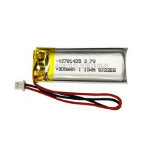 YJ 리튬폴리머배터리 KC인증충전지 3.7V YJ701435 300mAh, 1개