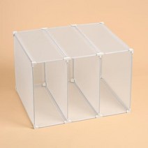 조립식 반투명 핸드백 수납장 명품가방 진열장 52cm 가방수납 가방진열대 가방정리함 핸드백보관 반투명핸드백보관, 상품선택