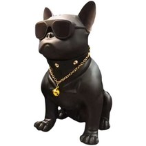 스타일 불독스피커 프렌치 블루투스 자르 대형에어팟 강아지, 레드, 중형