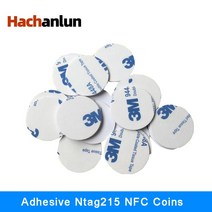 1/5/10pcs Nfc N-tag215 코인 접착 태그 키 13.56mhz N 215 범용 라벨 Rfid 초경량 25 Mm 직경, 단일, 1개, 5pcs