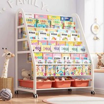 사무실 책꽂이 책상 철제 정리함 정리 스탠딩 책장 철재, 60cm-4단책장+1단수납장