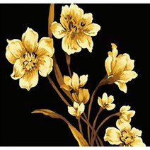 금난화 1 (사각) 캔버스 보석십자수 30x30꽃보석십자수 금난화보석십자수 캔버스보석십자수 캔버스형보석십자수 케이엠엘리 다이아몬드페인팅 비즈십자수 큐빅십자수 보석비즈 DIY키트 비즈아트 집콕놀이, 본상품