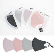 서울양말 마스크 쿨링 스포츠 연예인마스크, 그레이