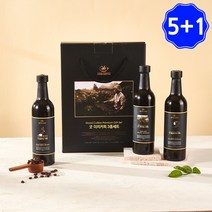 (5+1) 굿더치커피 유리병 3종 선물세트, 3개, 375ml, 1개