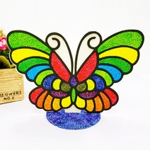 (TD) (집콕) 클레이 비즈 우드 액자 만들기-1인용, 왕관물고기