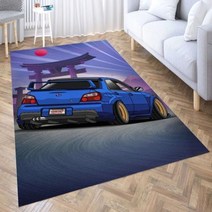 카 차량 매트 자동차 프린팅 3d 카펫 거실 놀이 매트 소년 장식 미끄럼 방지 러그, 05 E_15 200x300cm