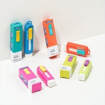 스테들러 슬라이딩 지우개 525 PS1 트렌디 라인 4컬러, 슬라이딩지우개리필/파스텔 블루