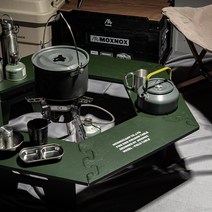 캠핑 헥사테이블 캠핑용 조립식 육각 화로 테이블, 네이비