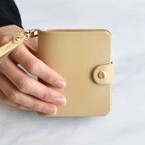 키밍 / 새해 선물 연말 선물 3공 다이어리 똑딱이 표지 덮개, black