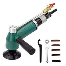 에어 샌더기 원형 샌더 Wet Air Stone Polishers Pn한국플러그matic W Grinders 10000RPM Air-Powered Sander Concrete Gr, 01 Green