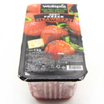웰스피아 냉동 가당딸기 (슬라이스 1kg), 상세페이지 참조