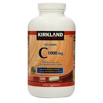 미국 코스트코 비타민C 1000mg 500정 (커클랜드), 기본