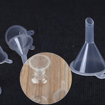 깔떼기 작은병 미니 투명 깔때기 작은용기