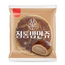 삼립 학교 학원 회사 아침 야식 삼립 정통 밤만쥬 100입 빵 도넛 만쥬 브레드 간식, 18세트
