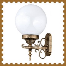 외벽등 10인치 BR D 상향 외벽조명기구, 등기구 + LED20W 램프 (주광색)