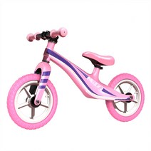 12인치 밸런스 자전거 유아자전거 페달 없는 자전거, 14인치, 핑크 12인치 마그네슘 합금 선반 발포 바퀴
