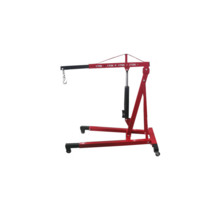 코끼리 자키 쟈키 작기 행거 소형 접이식 기중기 유압, 2톤 고정 크레인