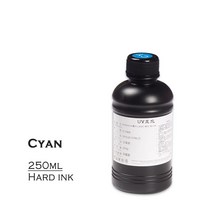 250ml 500ml 범용 LED 잉크 UV 평판 프린터 3D 호환 엡손 R1390 L800 L805 L1800 R2000, 09 250ml Cyan