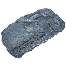 강아지 고양이 반려 동물 기념 용품 애완 동물 기념 개 동상 그레이브 마커 돌 천사 묘비석 정원 조각 기념 입상 돌 공물 수면 선물, 01 Light Grey