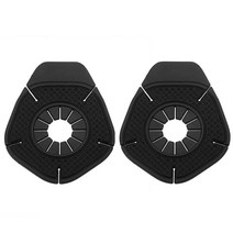 범용 자동차 앞 유리 와이퍼 구멍 방진 커버 실리콘 보호 나뭇잎 먼지 유입 방지 슬리브, 2pcs black