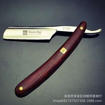 일본수입 이발소 클래식 바버샵 일자 외날 면도기 옛날 핸디 구식 군대 수동, A_면도기만, one size, 1개