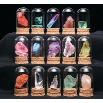 [1+1] NURI 천연원석 표본 크리스탈 과학교구 화석장식, 황동광