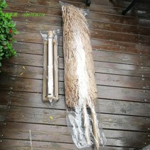 열대 파라솔 밀짚 볏짚 동남아 지푸라기 야자수 오두막 리조트 펜션 루프탑 해변, 1.4M  ( 삼각대 브래킷)