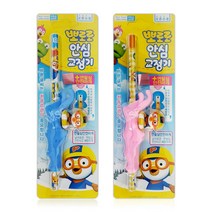 뽀로로 연필 안심 교정기 펜그립 악필 글씨 오른손 왼손, 1개, 펜그립플러스(블루) [1개]