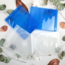 블루레이 CD케이스 공케이스 DVD 보관 케이스, C화이트싱글