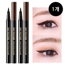 유니픽쳐 타투 붓펜 아이라이너, 브라운, 1개