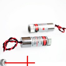 측정 각인 컷팅 조정 가능한 빔 650nm 5mW 레드 포인트/라인/크로스 공구 모듈 헤드 유리 렌즈 초점 산업, Cross Laser Shape